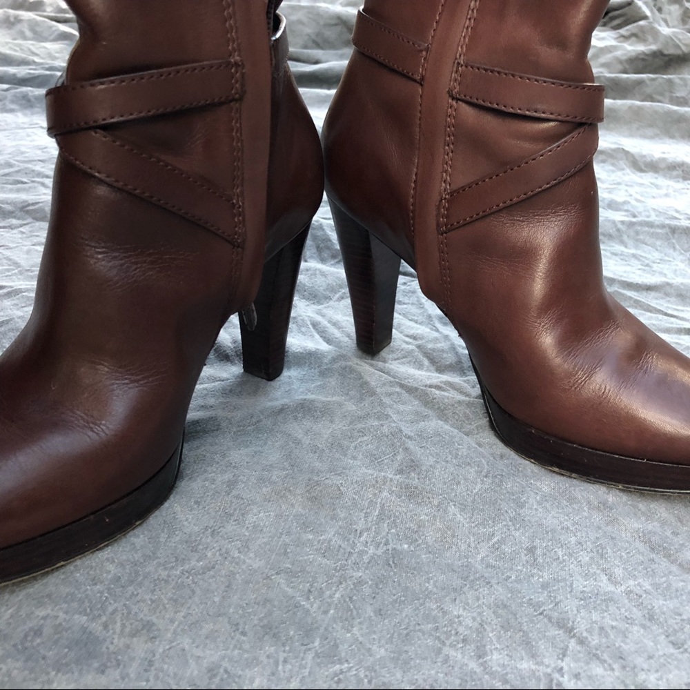 COLE HAAN Air Cara knee-high boot, chestnut color - Picture 7 of 8